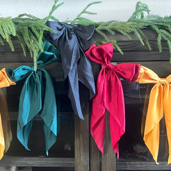 DIY Anthropologie-Inspired Bow Garland for Under $35